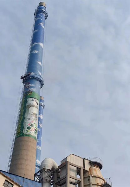 煙囪加固，煙囪修復