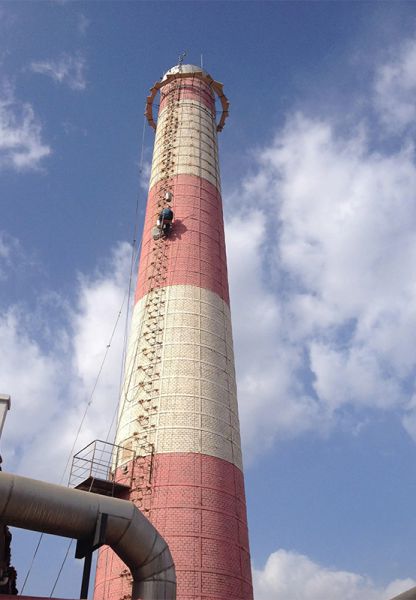 煙囪加固，煙囪修復