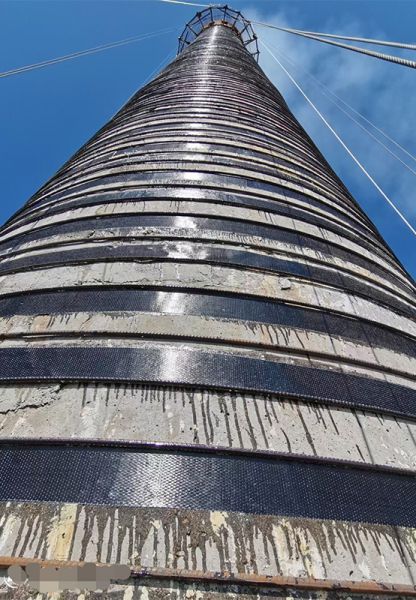 煙囪加固，煙囪修復