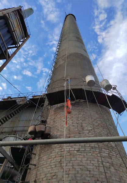 煙囪加固，煙囪修復