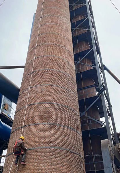 煙囪加固，煙囪修復