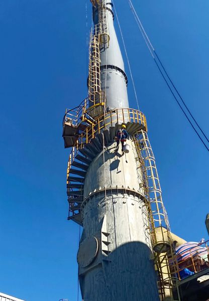 煙囪美化、煙囪彩繪