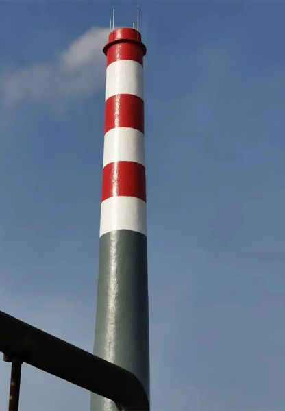 煙囪美化、煙囪彩繪