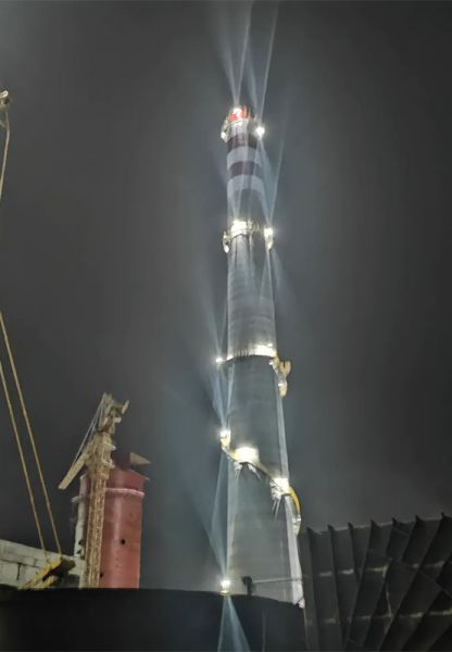 煙囪美化、煙囪彩繪