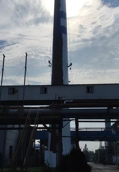 煙囪美化、煙囪彩繪