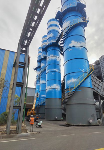 煙囪美化、煙囪彩繪