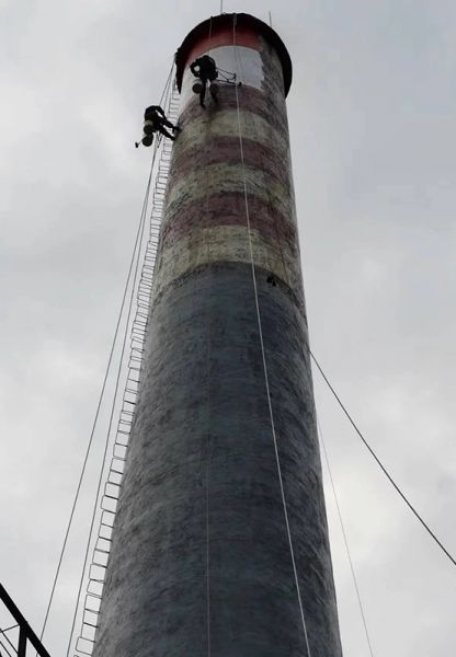 煙囪刷航標(biāo)、煙囪刷涂料