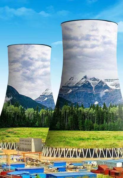 煙囪刷航標、煙囪刷涂料