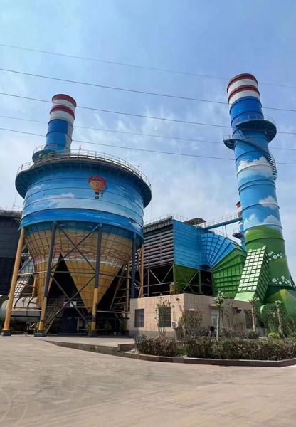 煙囪刷航標、煙囪刷涂料