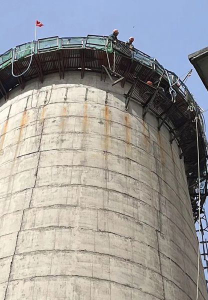 煙囪拆除，水塔拆除