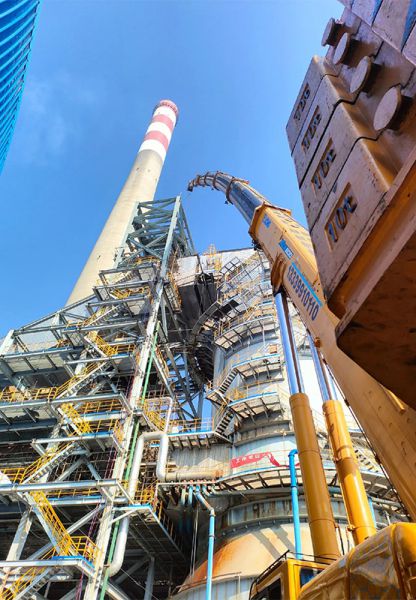 煙囪維修、煙囪加固