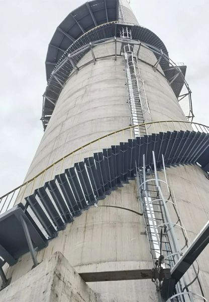 煙囪維修、煙囪加固