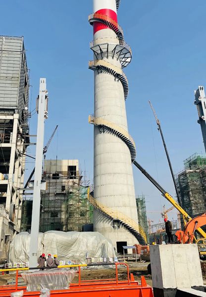 煙囪維修、煙囪加固